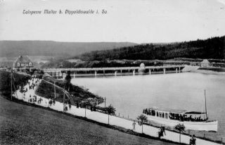 Talsperre Malter - Blick von Paulsdorf